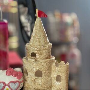 Blue Sky Clayworks Hello Kitty Sand Castle Candle Holder - Thumbnail 2
